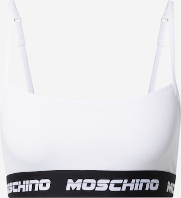 Moschino Underwear BH 'Fascia' in Weiß: predná strana