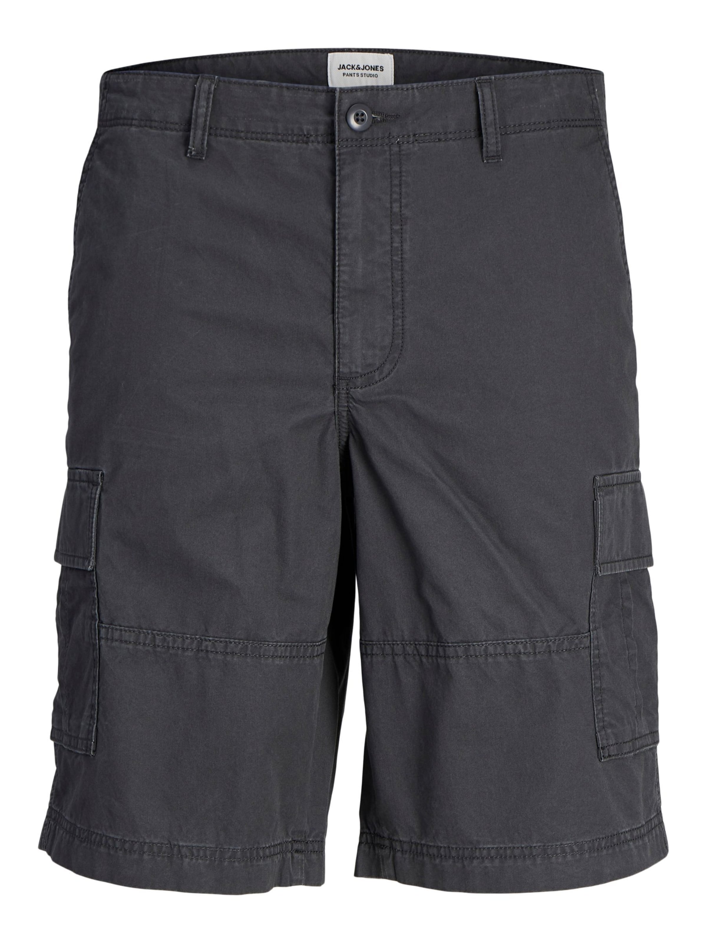 Pantaloni cargo di JACK & JONES in grigio: frontale