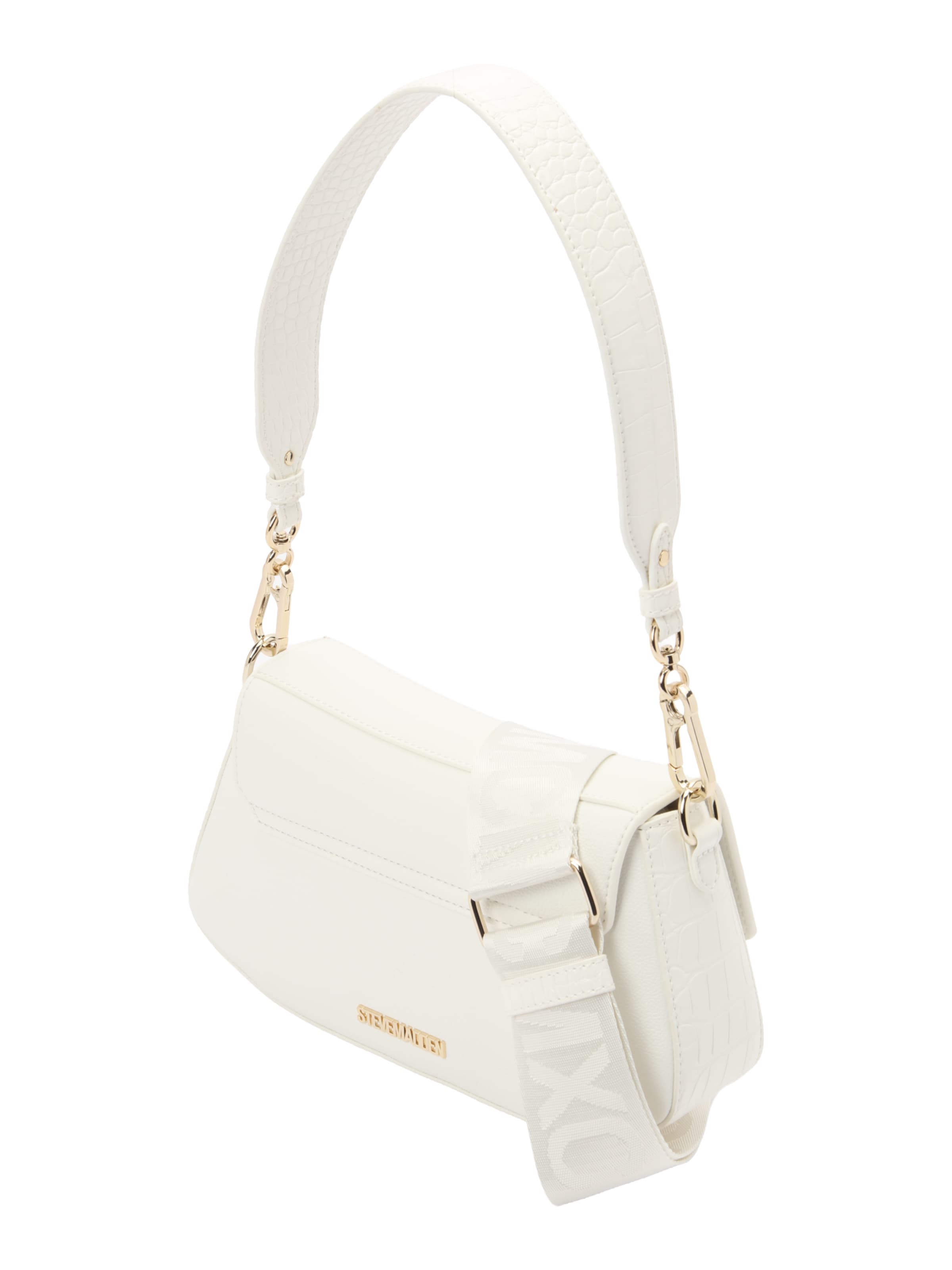 Borsa a mano 'Blyon-C' di STEVE MADDEN in bianco