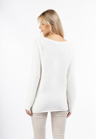 usha WHITE LABEL Pullover in Weiß