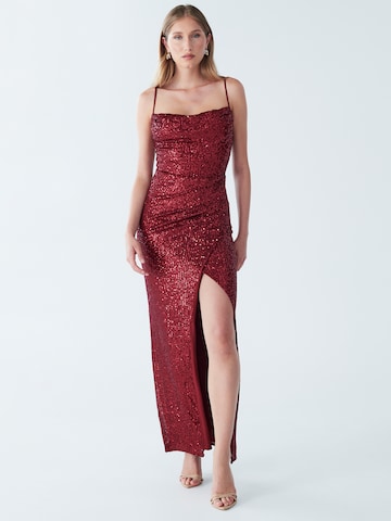BWLDR Kleid 'Indy' in Rot: Vorderseite