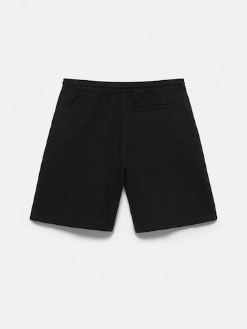 Pull&Bear Normální Kalhoty – černá