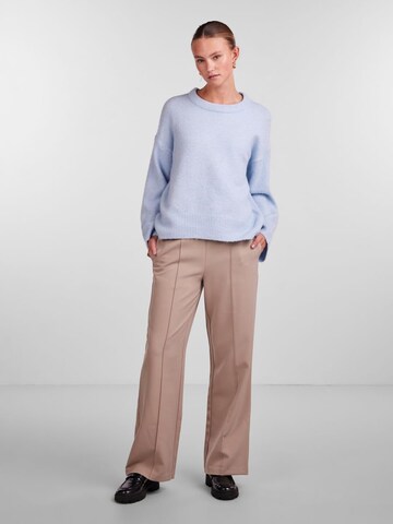 PIECES Pullover 'TULLE' in Blau