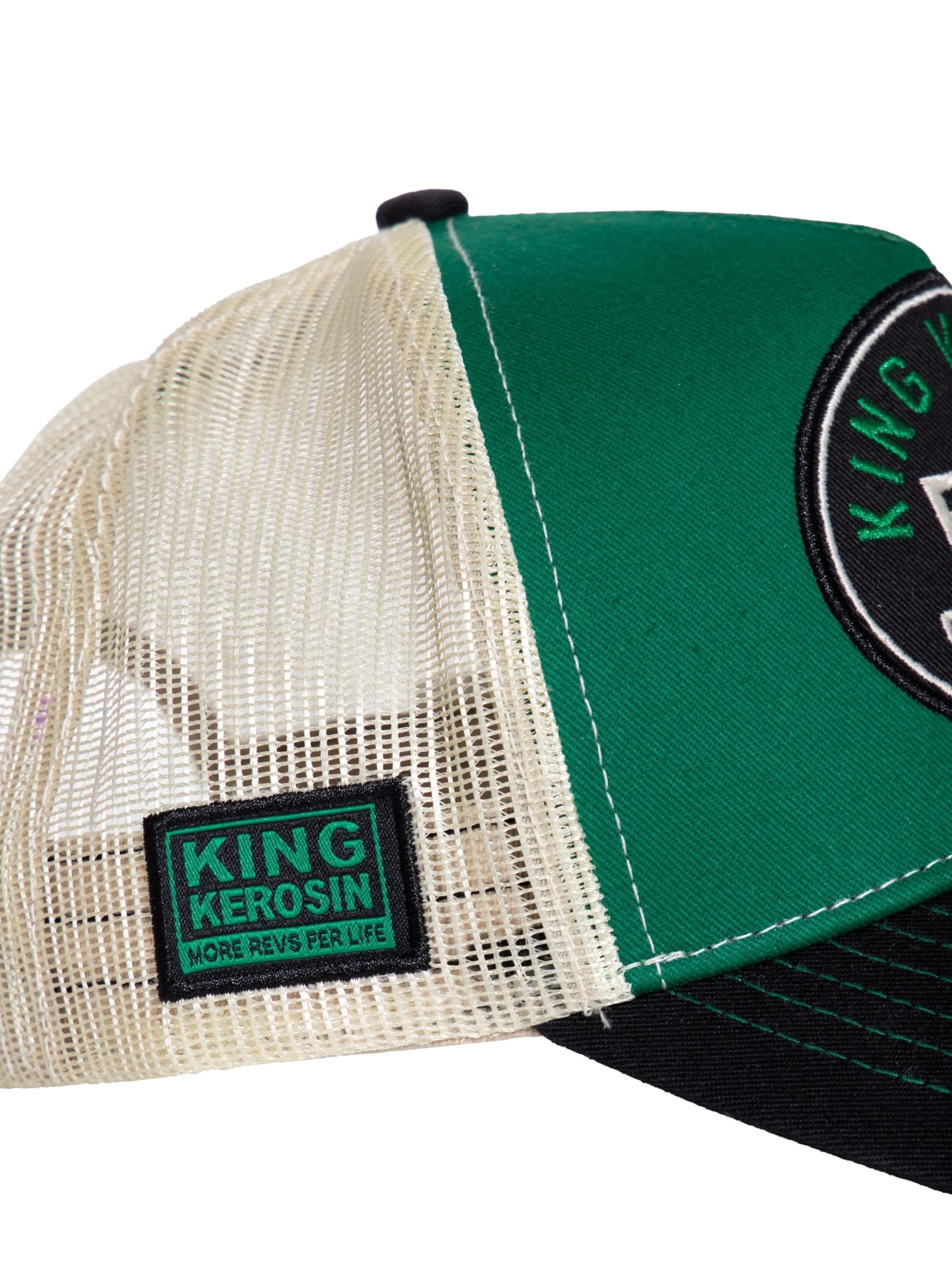 King Kerosin Cap 'Super Modfied' in Green
