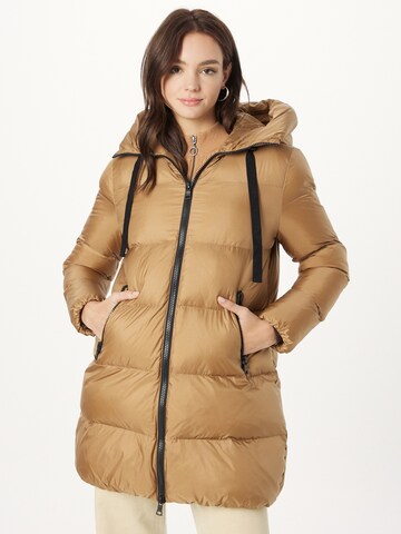 No. 1 Como Winter Jacket 'LEONIE' in Beige: front