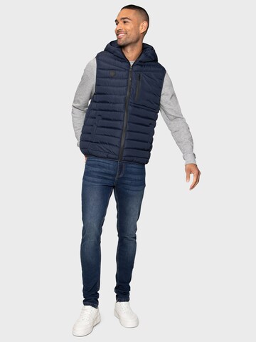 Threadbare Vest 'Horsley' in Blue