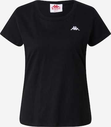 melns KAPPA Sporta krekls 'KANTRA': no priekšpuses
