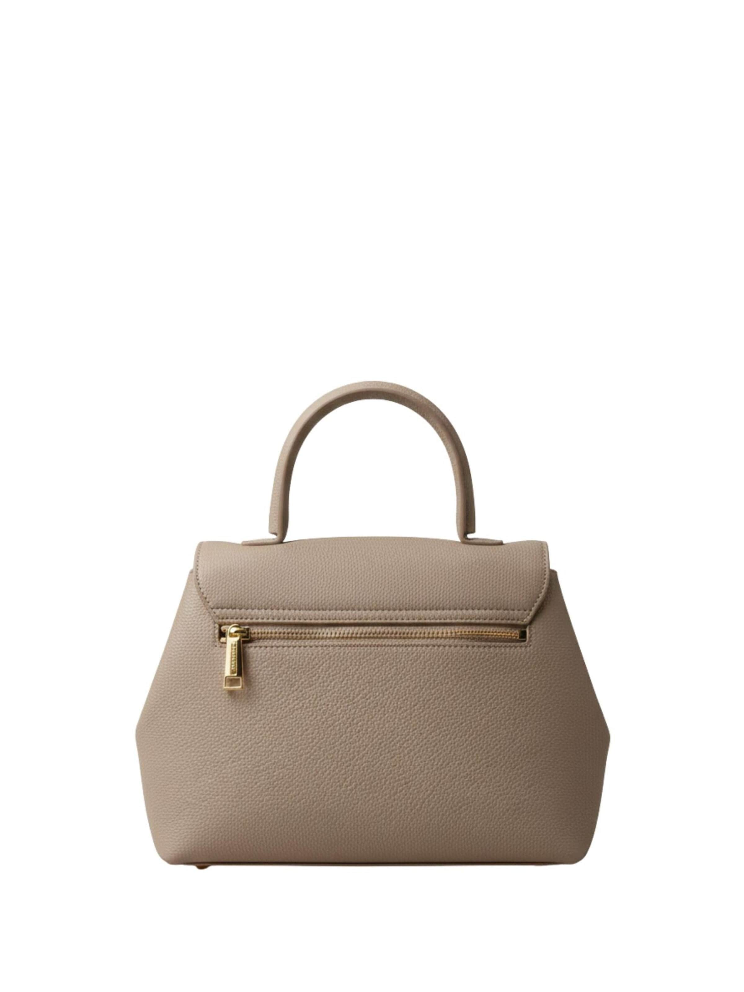 Borsa a mano 'Lancaster Sac à main A rabat avec fermoir M Milano Pia Mastic' di LANCASTER Paris in grigio