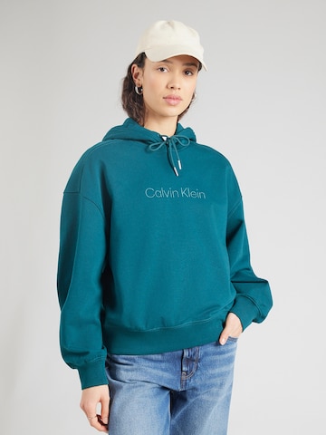 Calvin Klein Mikina – modrá: přední strana