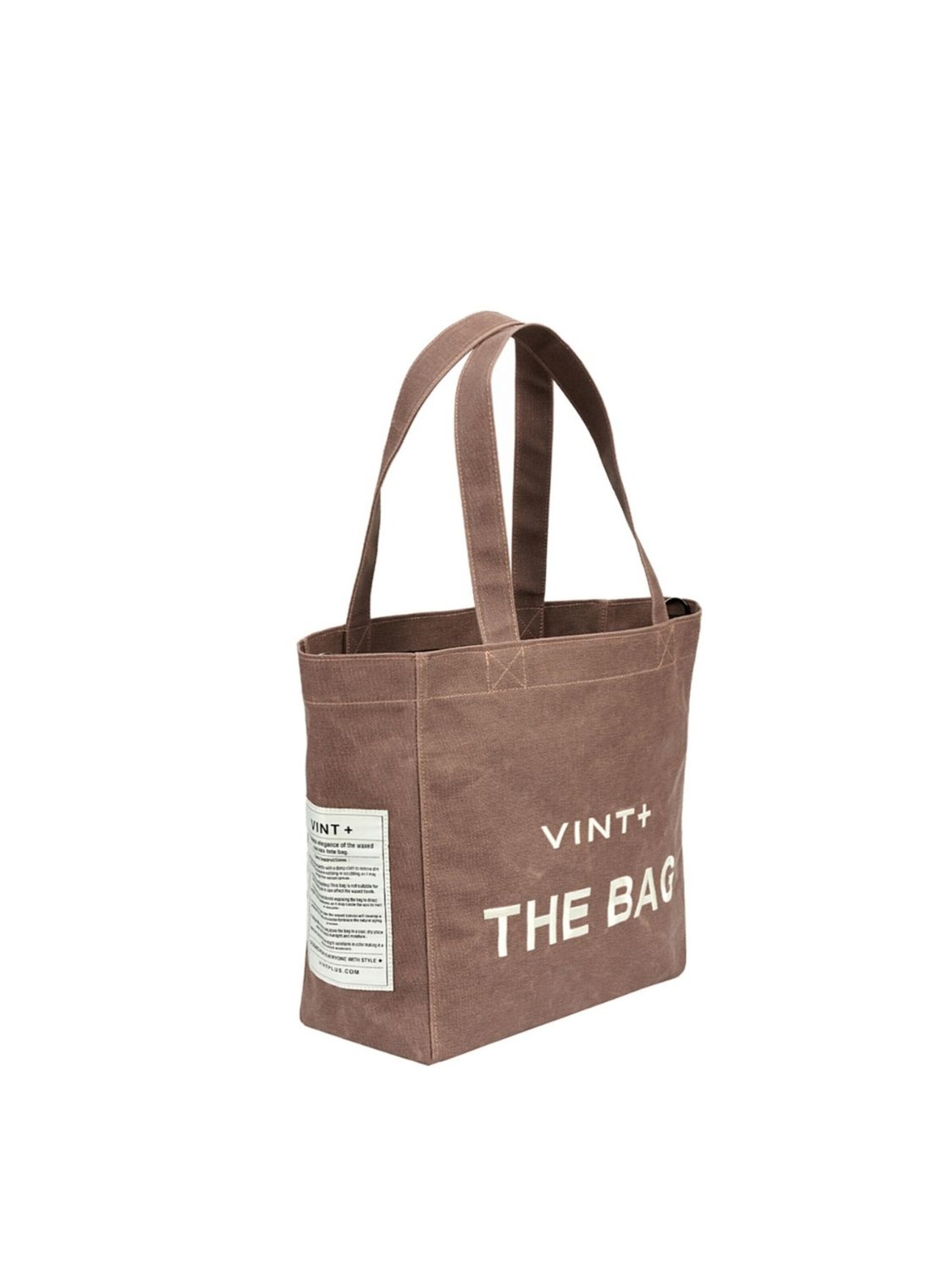 VINT+ Shopper 'Tote Bag Big' in Brown