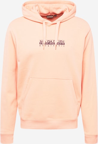 Sweat-shirt NAPAPIJRI en rose : devant