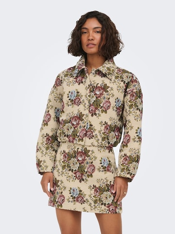 Jaqueline de Yong Tussenjas 'Flola' in Beige