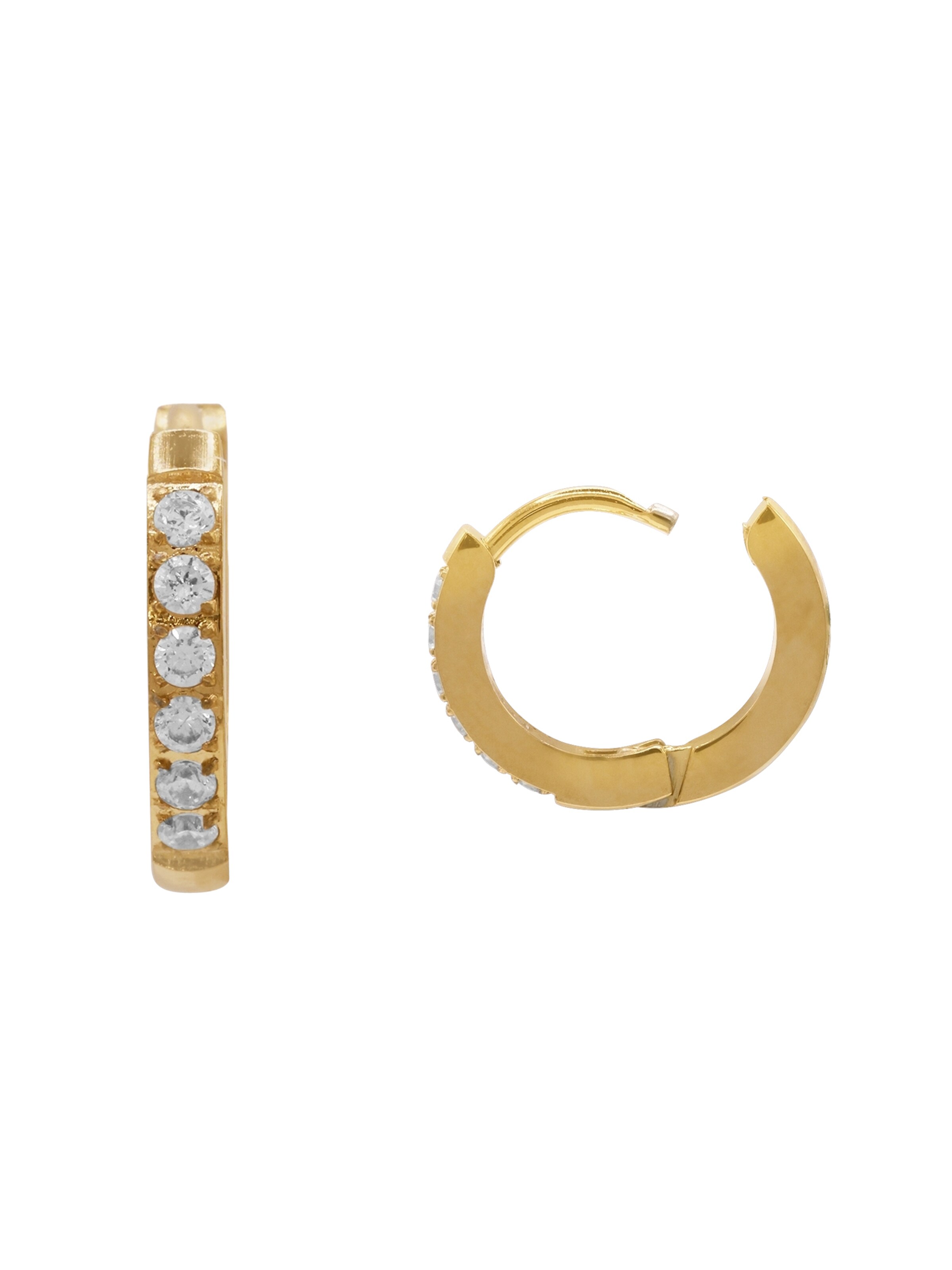 Boucles d'oreilles 'Milada' Heideman en or