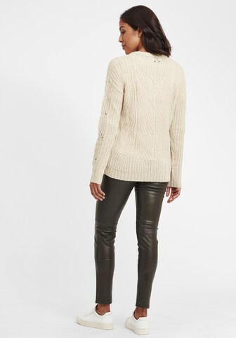 Oxmo Pullover 'Chiara' in Beige