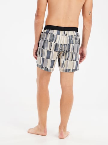 PROTEST Badeshorts 'PRTAllen' in Braun: Vorderseite