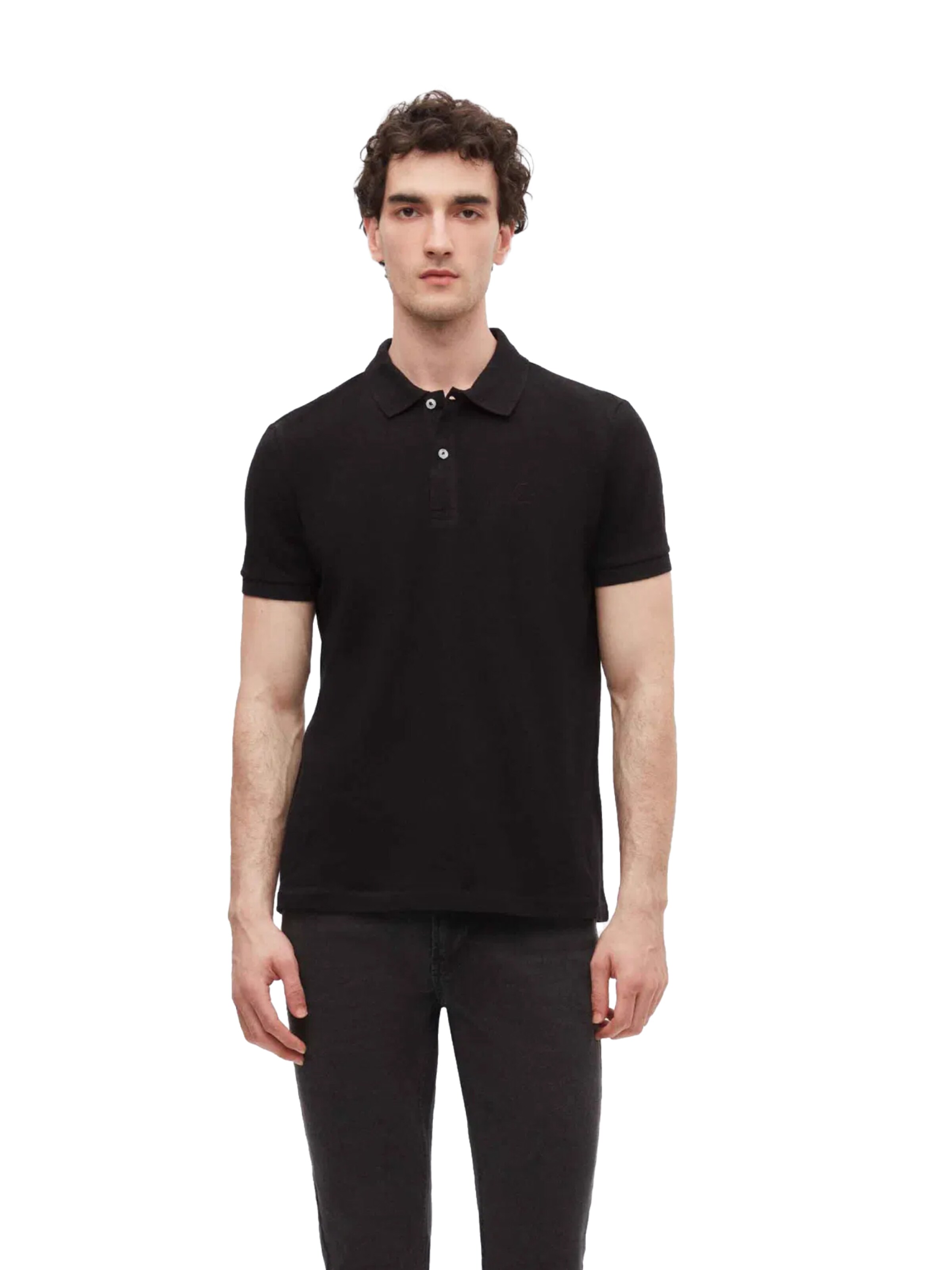 D’S Damat Shirt in Black: front