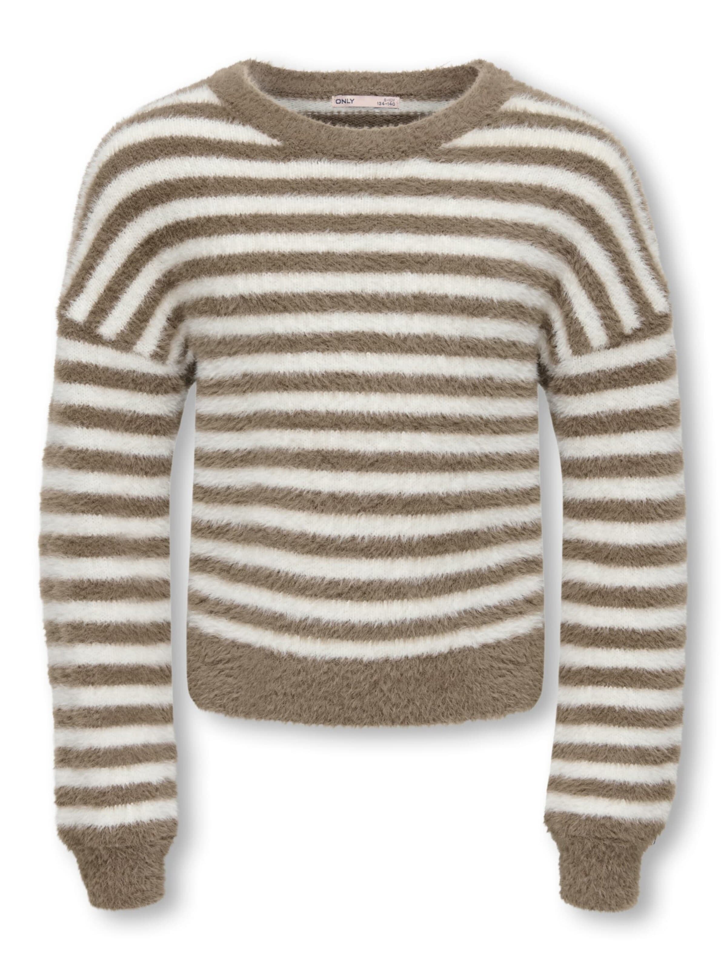 KIDS ONLY GIRL Sweater 'newpiumo' in Brown: front