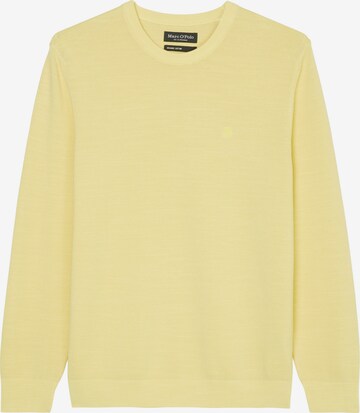 Pull-over Marc O'Polo en jaune : devant