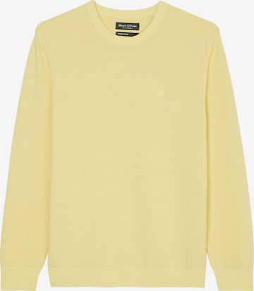 Pull-over Marc O'Polo en jaune : devant