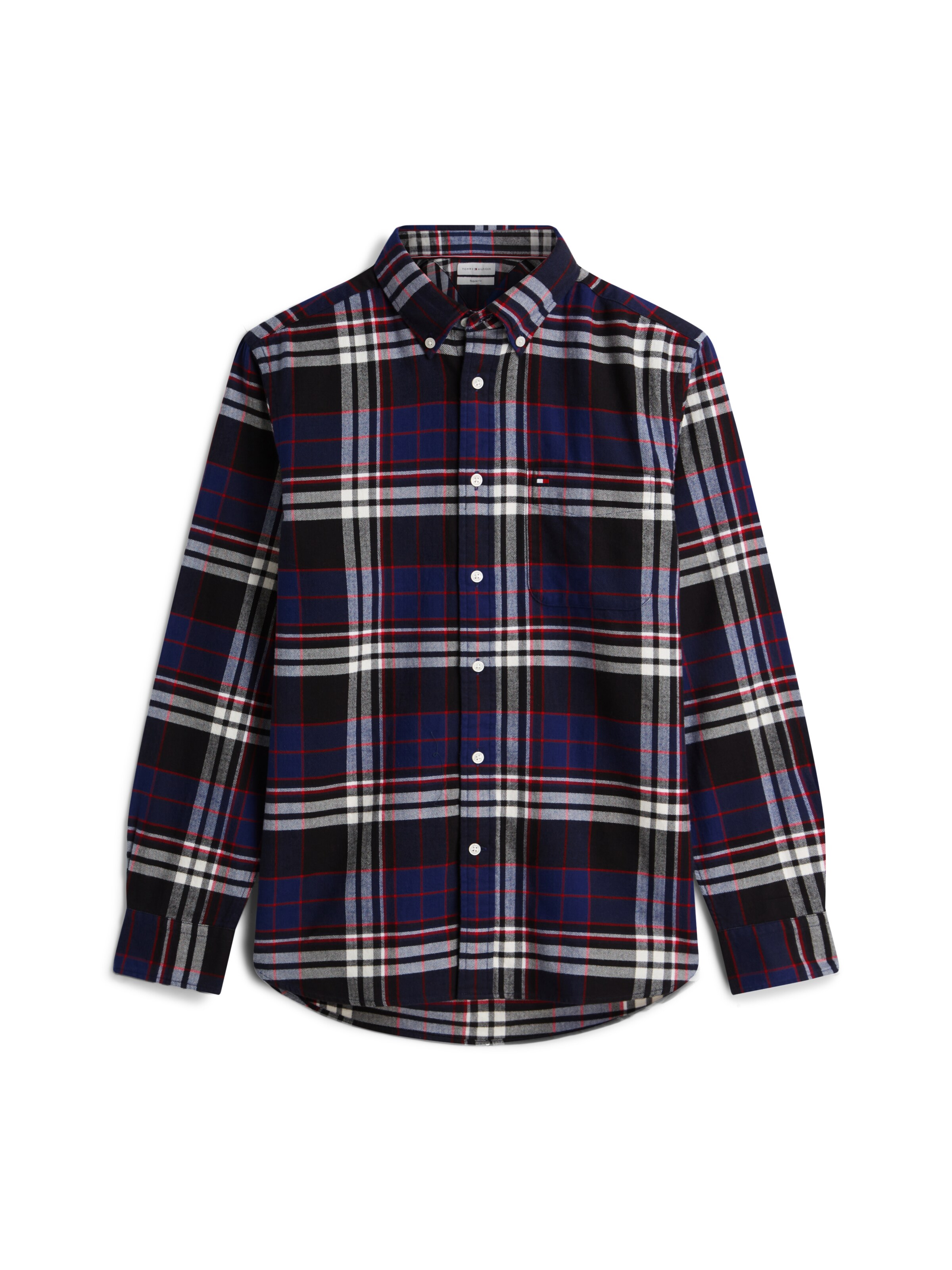TOMMY HILFIGER Regular fit Button Up Shirt 'Hero' in Blue: front