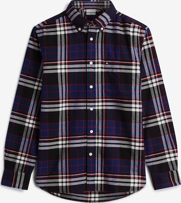 TOMMY HILFIGER Button Up Shirt 'Hero' in Blue: front