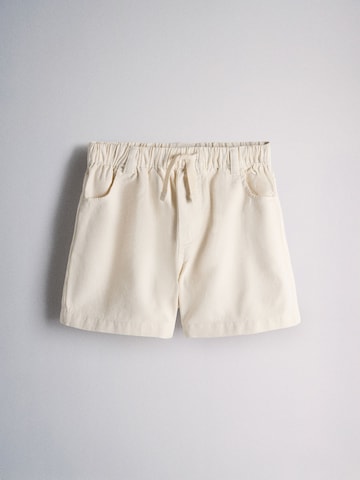 The Set - regular Pantalón en beige