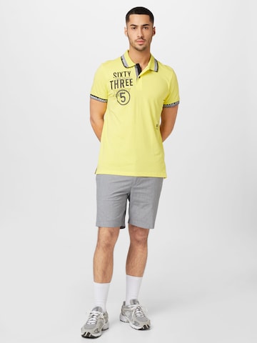 CAMP DAVID Poloshirt in Gelb