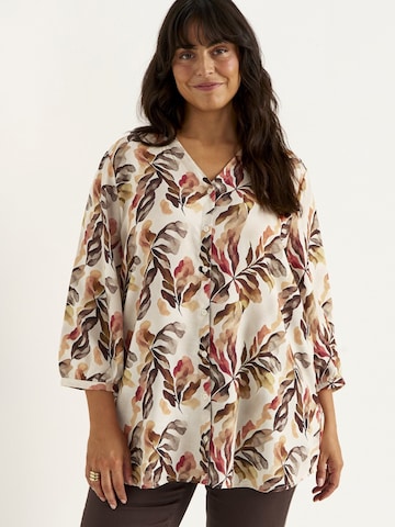 Cellbes of Sweden Tuniek in Beige: voorkant
