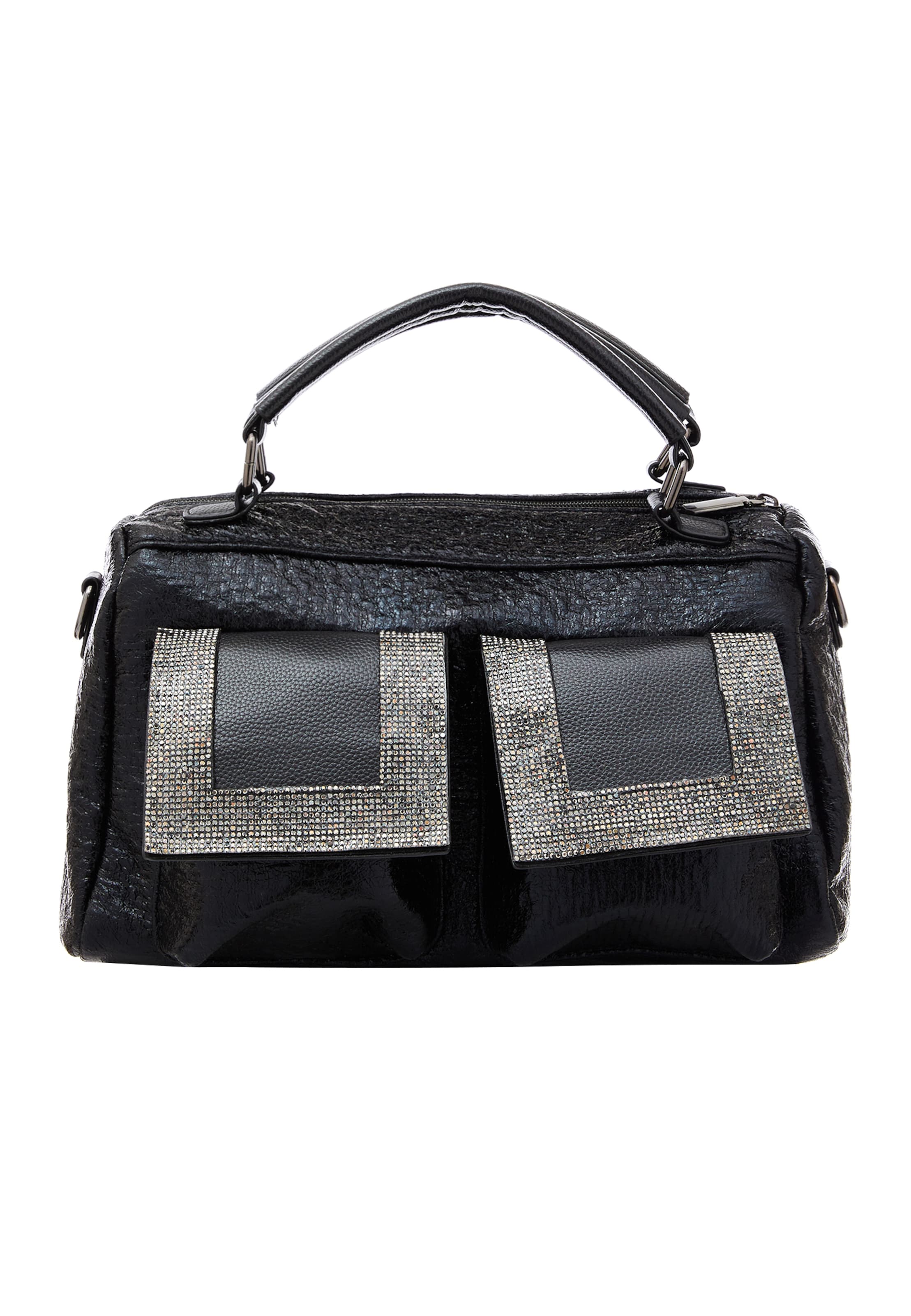 NAEMI Handbag in Black: front