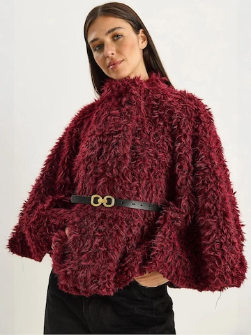 Veste mi-saison Bianco Lucci en rouge