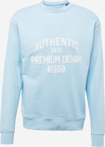 Sweat-shirt 'VAHN' JACK & JONES en bleu : devant