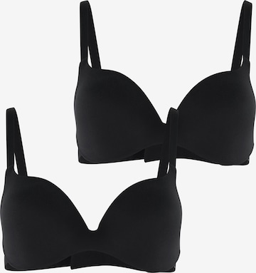 Royal Lounge Intimates Bra ' Royal Fit ' in Black: front