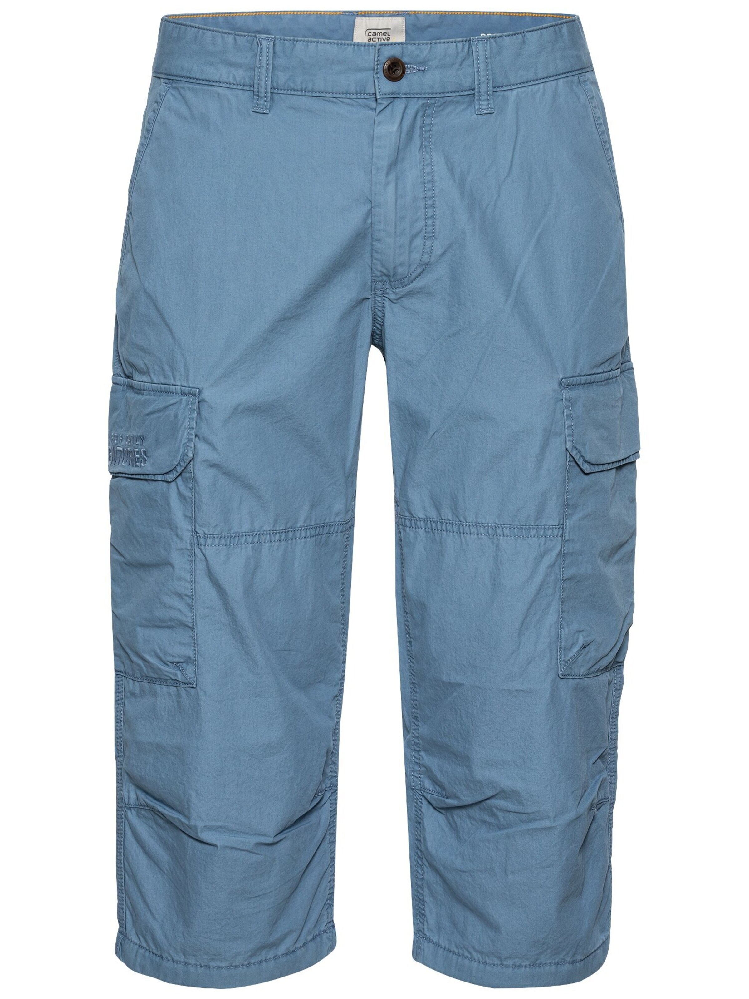 CAMEL ACTIVE Regular Regular Fit 3/4 Cargo Shorts in Blau: Vorderseite