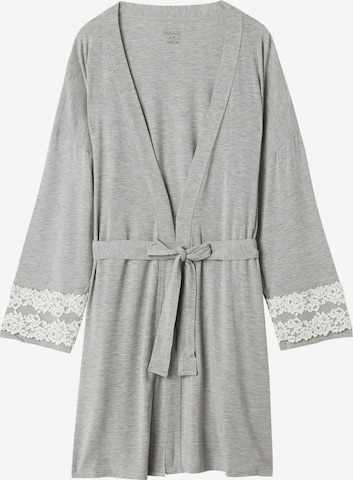 INTIMISSIMI Dressing Gown in Grey: front