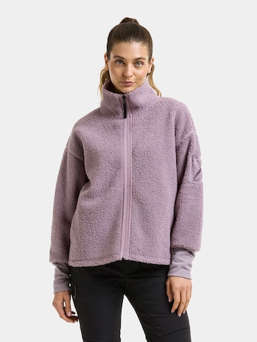Veste en polaire 'Melissa' Didriksons en violet : devant