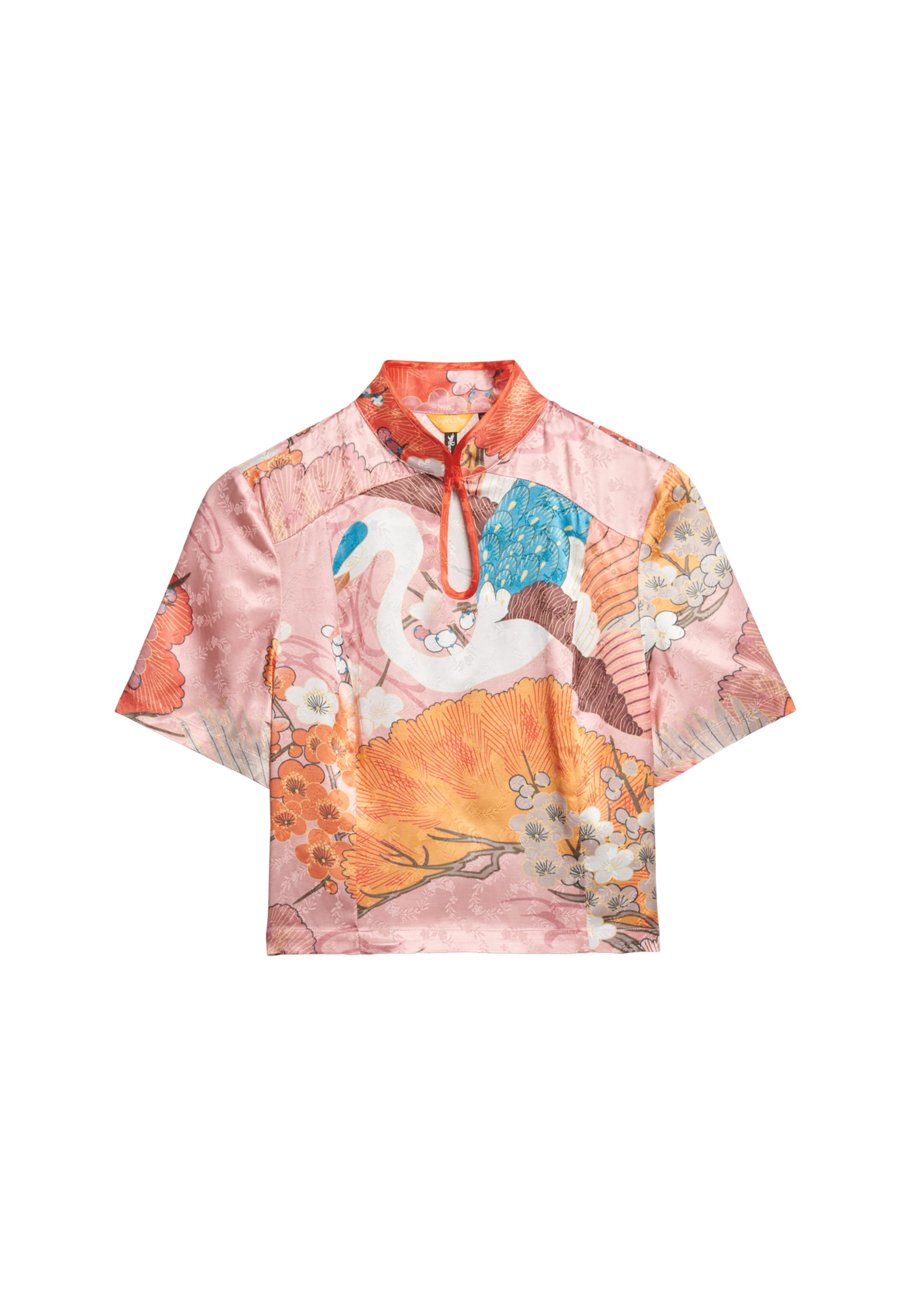 T-shirt Superdry en rose : devant