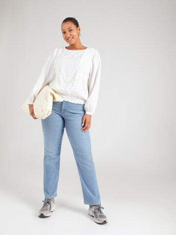 Camicia da donna 'CARTilo' di ONLY Carmakoma in bianco