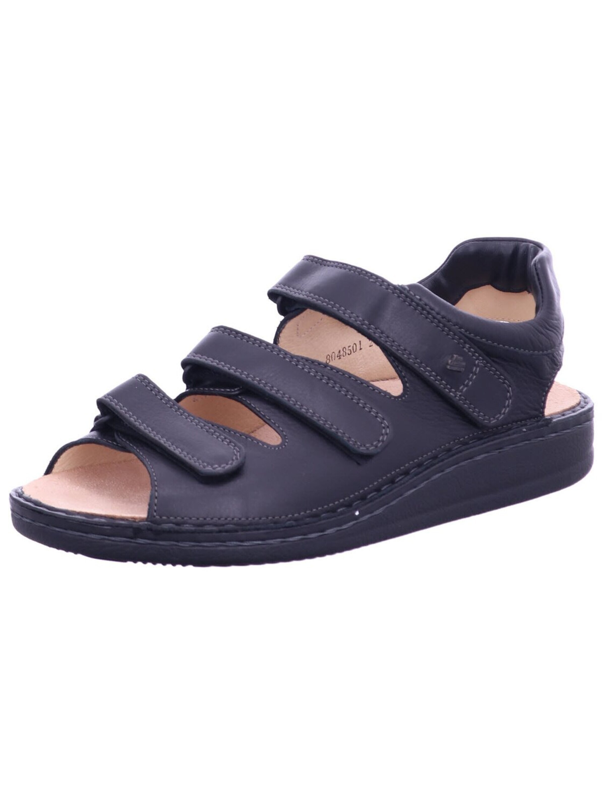 Finn Comfort - Sandalias 'Sandale Herren 01511 676393 Echtleder in schwarz' en negro: frente