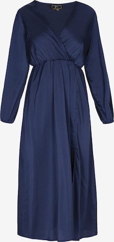 Robe faina en bleu : devant