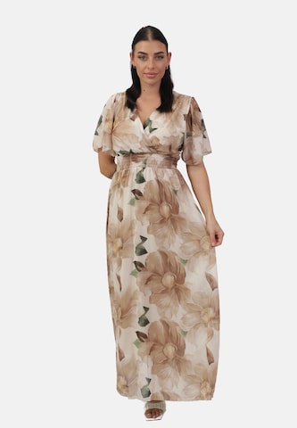 Elara Kjole i brun: forside