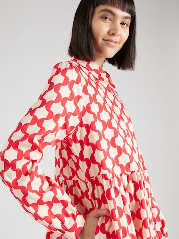 Rochie tip bluză de la SEIDENSTICKER pe roșu