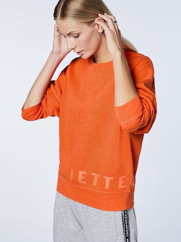 Jette Sport Sweatshirt in Orange