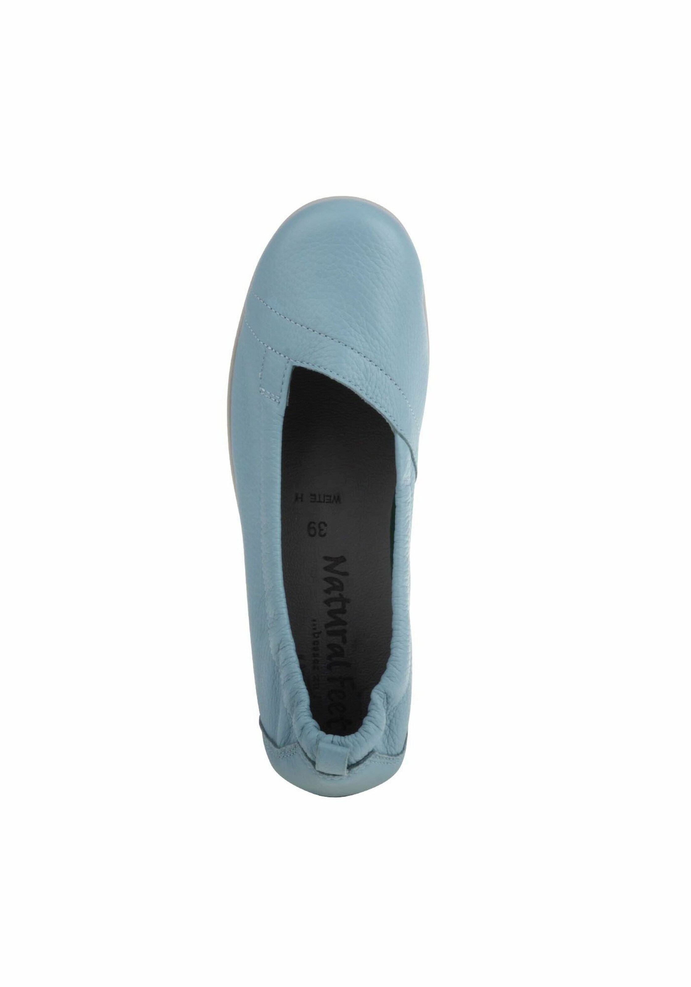 Natural Feet Slipper 'Polina' in tollem Design in Blau