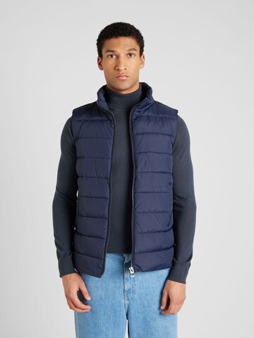 INDICODE JEANS Vest 'Gibbs' in Blue: front