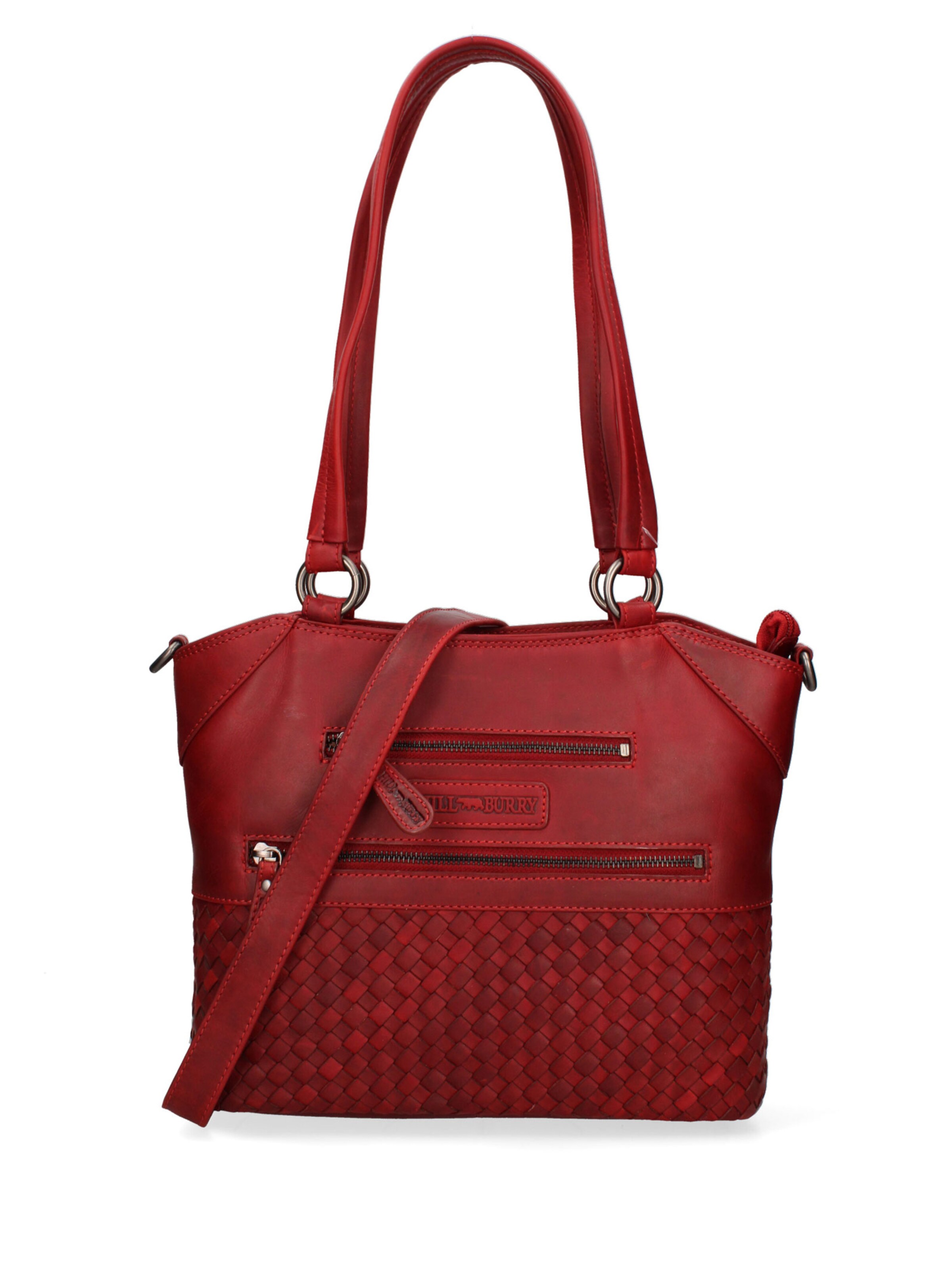HILL BURRY Shoulder bag in Red: front