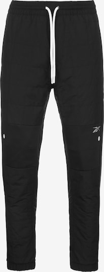 REEBOK Sporthose 'MYT Quilted' in schwarz / weiß, Produktansicht