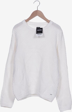 Pepe Jeans Pullover M in Weiß: predná strana