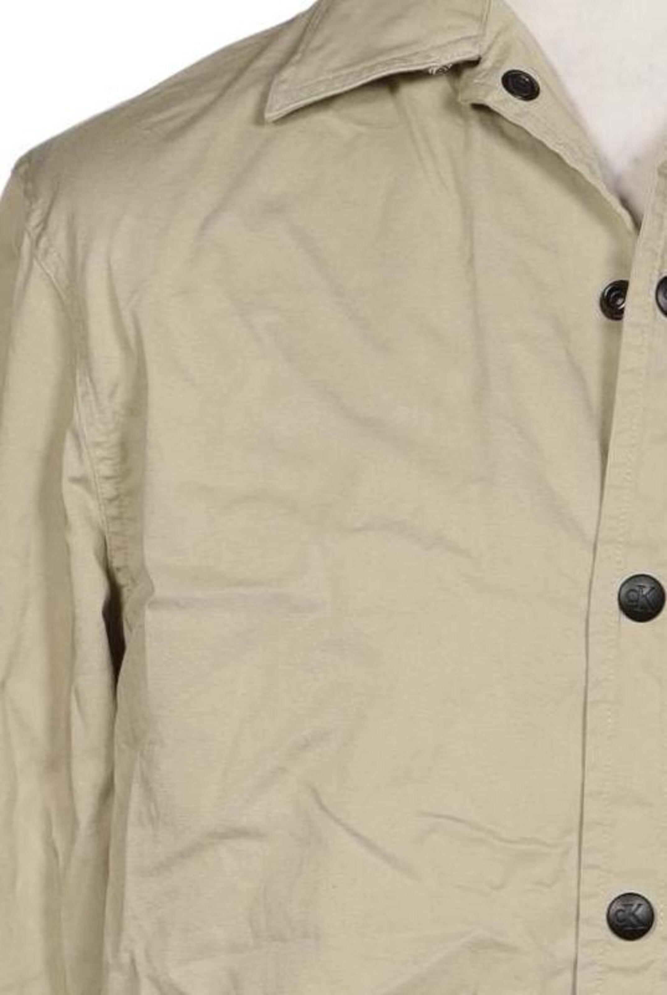 Calvin Klein Jeans Button Up Shirt in M in Beige