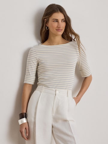 Lauren Ralph Lauren T-shirt i beige: framsida