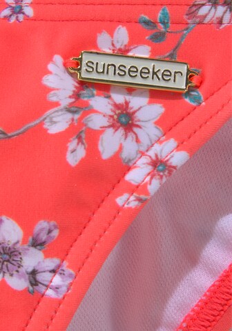 SUNSEEKER Bustier Bikini in Rood